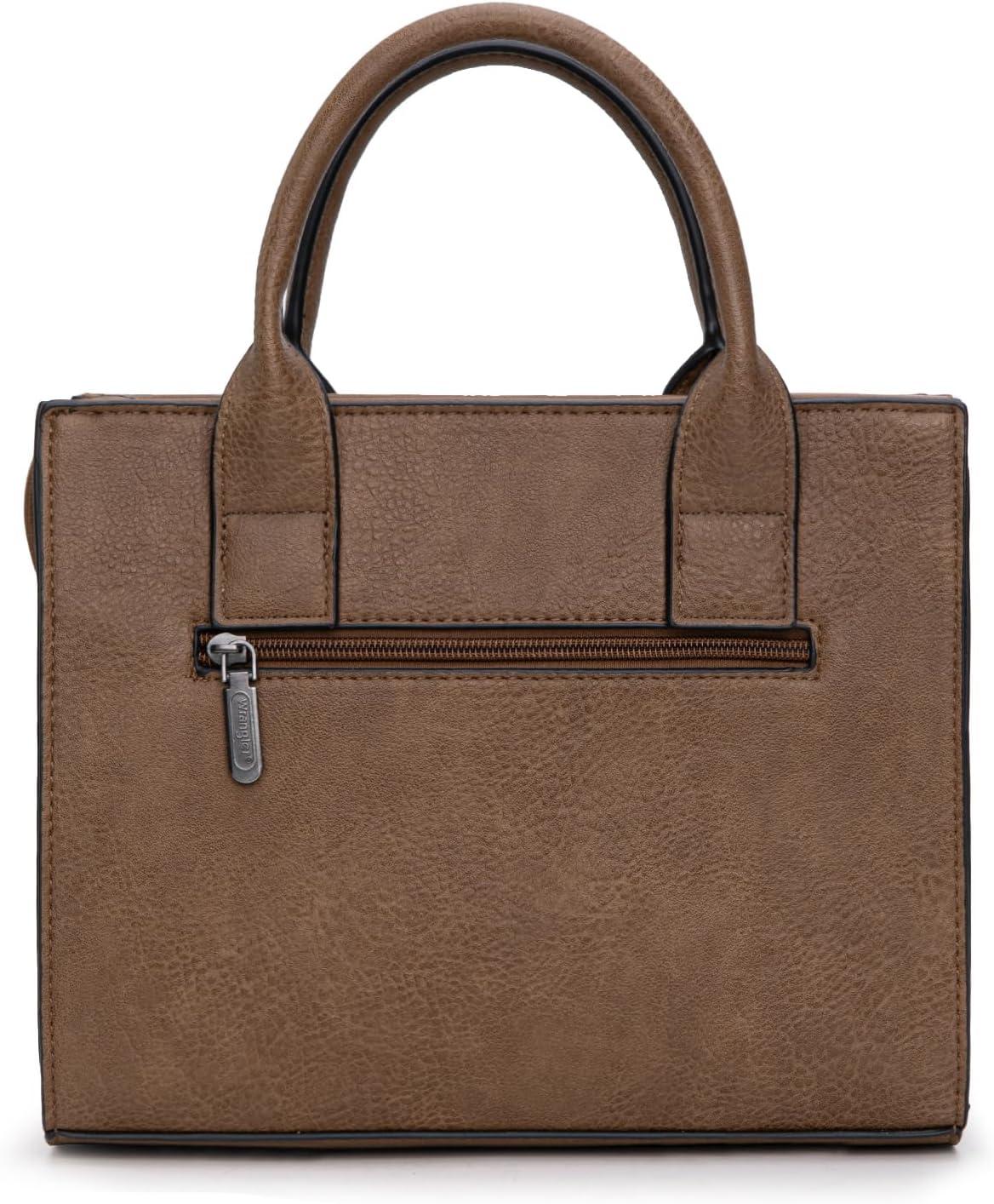 imageWrangler Tote Bag for Women Western Purse and Aztec Satchel HandbagAztec Khaki