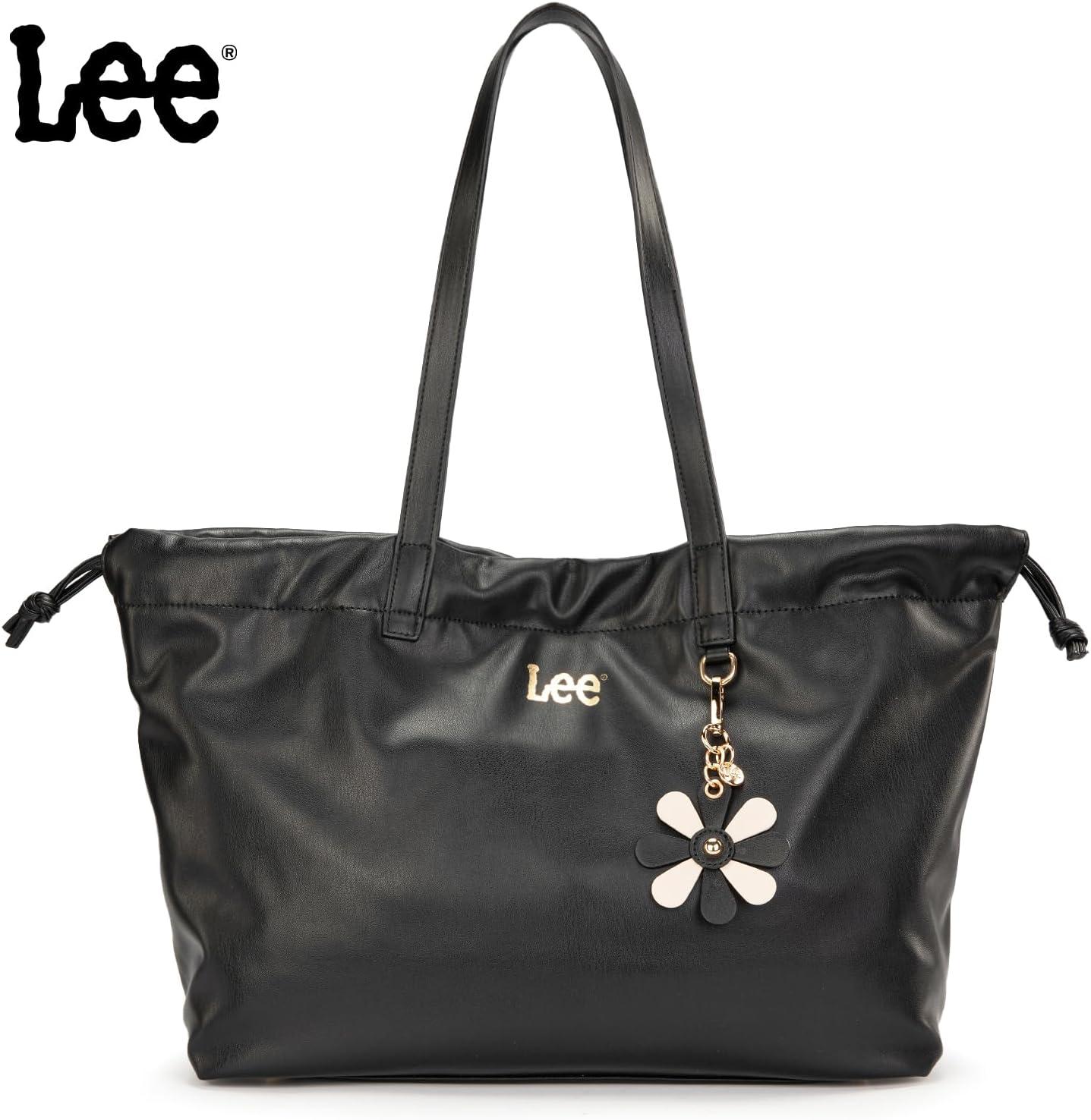 imageMONTANA WEST x Lee Drawstring Crossbody Bag for Women PU Leather Small Vintage Dustbag Style Shoulder Bag PurseBlack