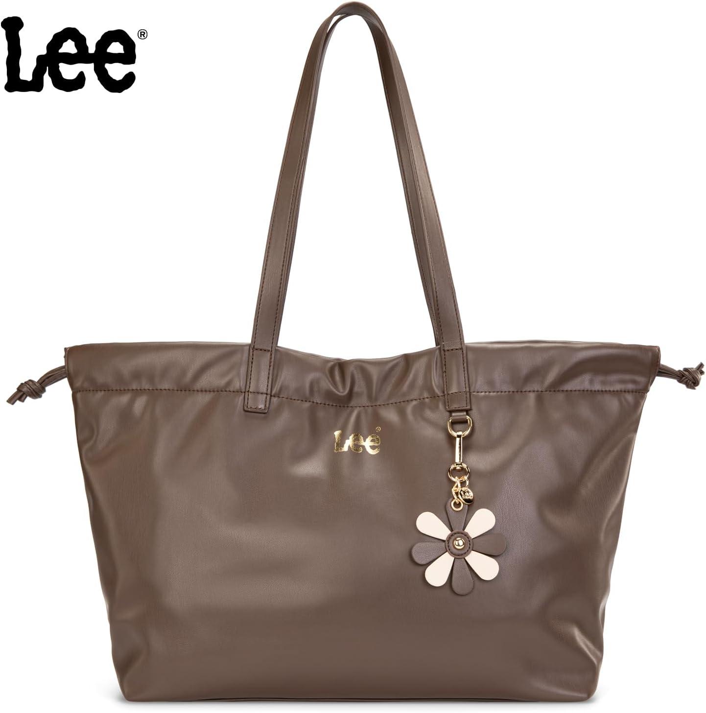 imageMONTANA WEST x Lee Drawstring Crossbody Bag for Women PU Leather Small Vintage Dustbag Style Shoulder Bag PurseCoffee