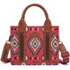 Boho Burgundy Red