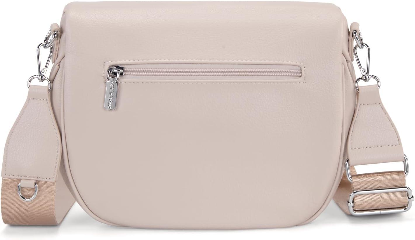 imageMontana West Crossbody Bags for Women Large Bum Bag Sling Belt Purse Fanny Packs with Adjustable Wide StrapBeige