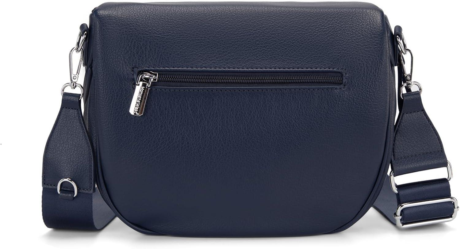 imageMontana West Crossbody Bags for Women Large Bum Bag Sling Belt Purse Fanny Packs with Adjustable Wide StrapNavy Blue