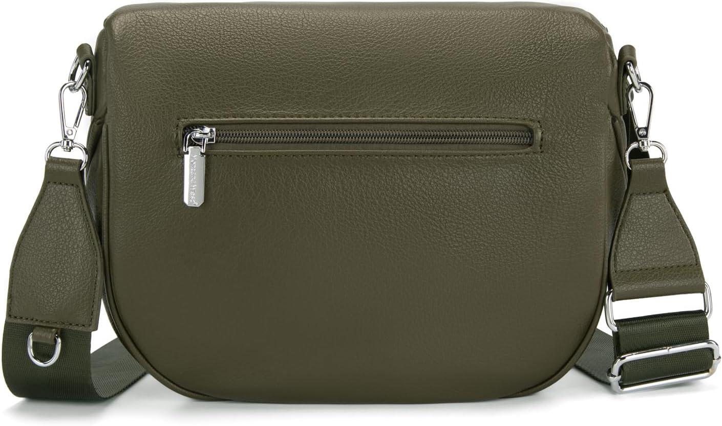 imageMontana West Crossbody Bags for Women Large Bum Bag Sling Belt Purse Fanny Packs with Adjustable Wide StrapOlive Green