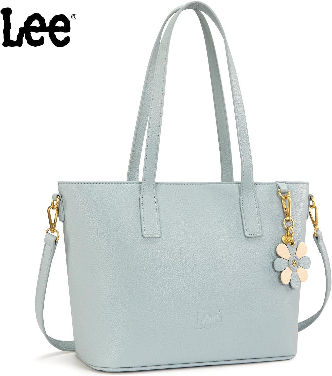 imageLee Large Tote Bag for Women Shoulder Bag Crossbody Satchel Purses Casual Handbag for Work Dating Birthday GiftsJean