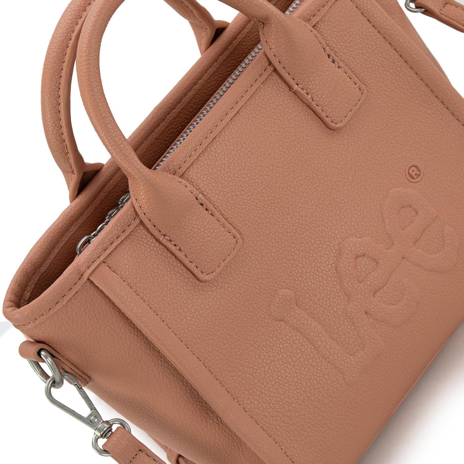 imageMontana West x Lee Small Tote Bag for Women Crossbody Purse amp Handbags with Adjustable StrapPink