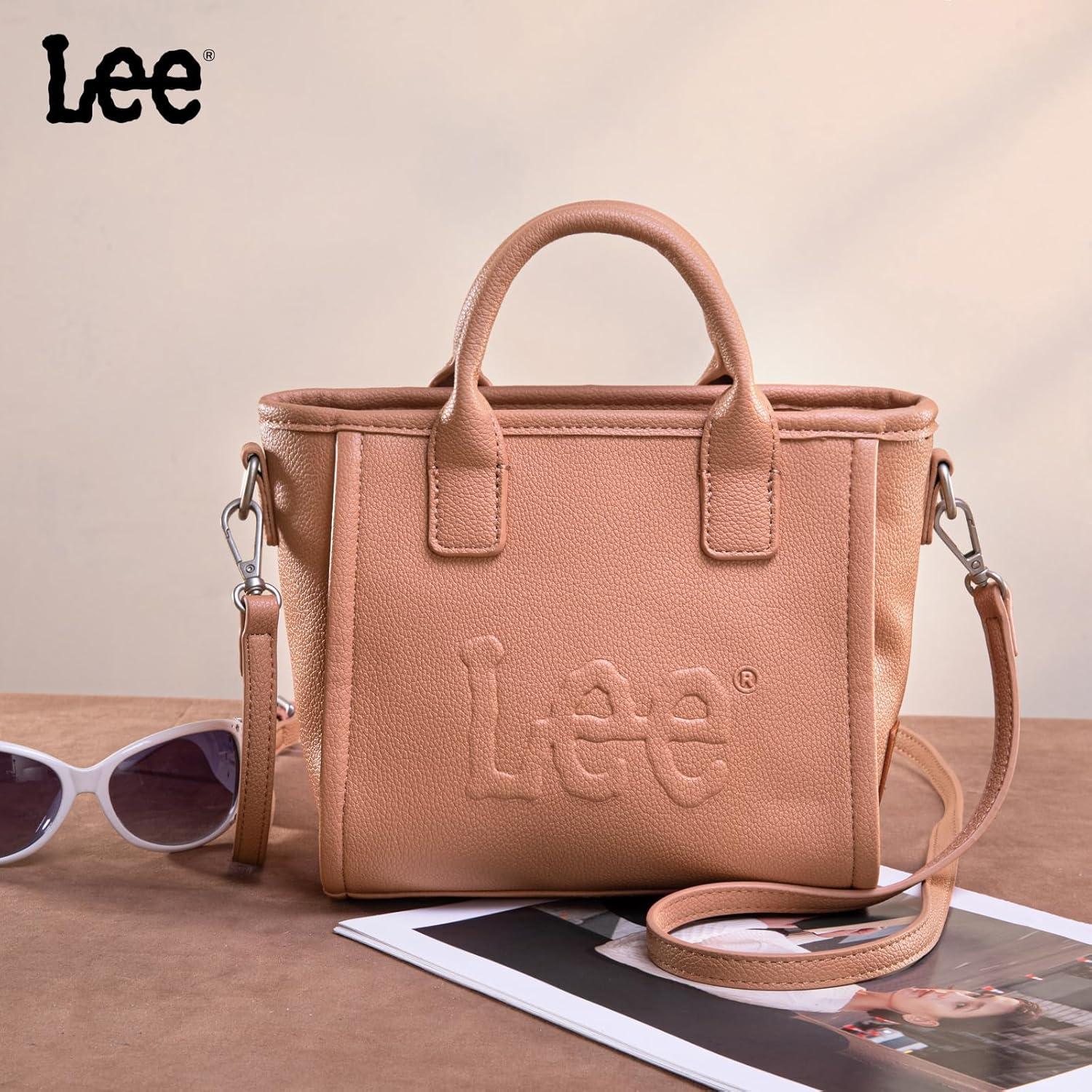 imageMontana West x Lee Small Tote Bag for Women Crossbody Purse amp Handbags with Adjustable StrapPink