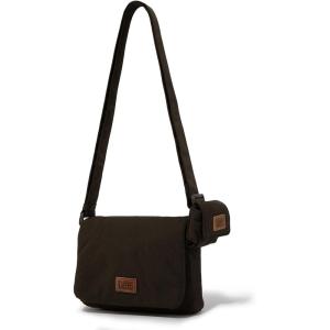 Montana West x Lee Small Crossbody Bags for Women Lightweight Mini Shoulder Bag with Earphone Pouch(Lee-deep Brown)