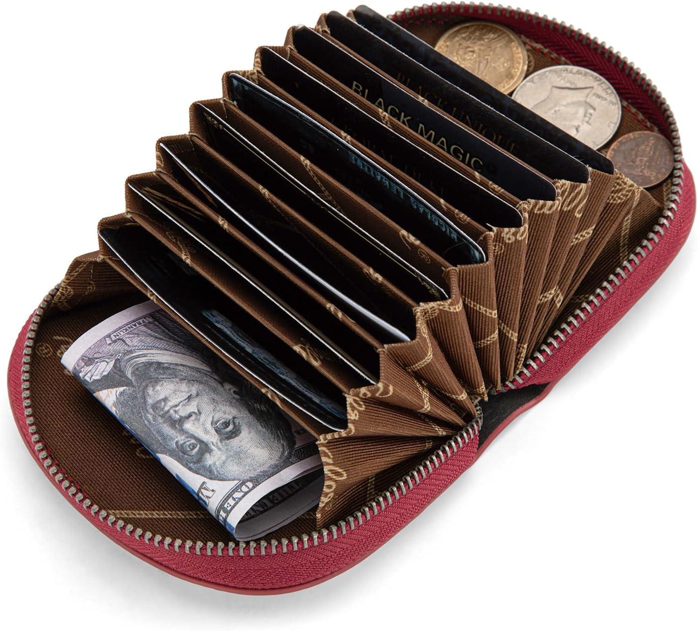 imageMontana West Wrangler Small Keychain Wallet for Women RFID Blocking Credit Card Holder Floral Tooling Coin Purse Brown WG338W1021BRA Floral Burgundy