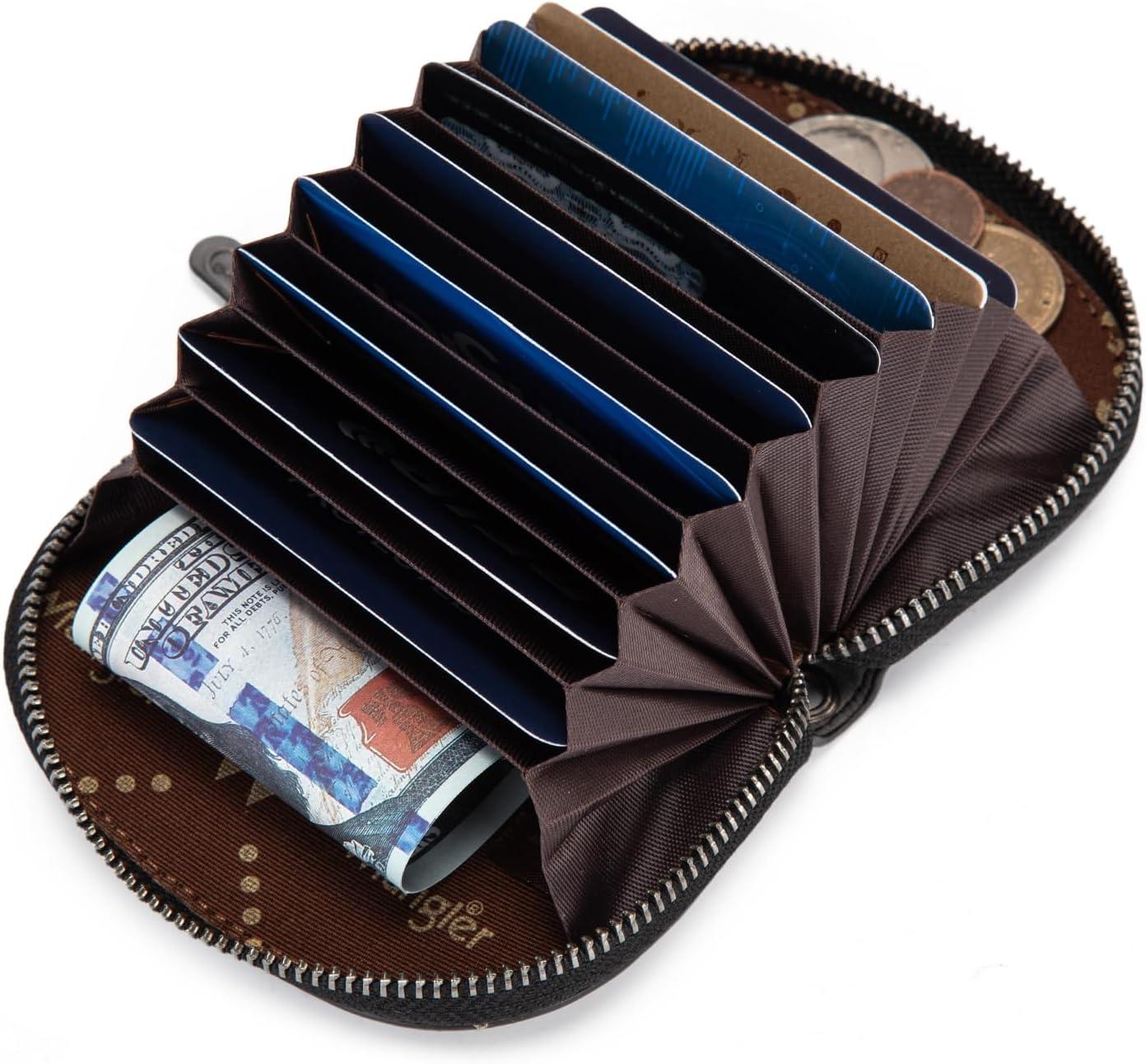 imageMontana West Wrangler Small Keychain Wallet for Women RFID Blocking Credit Card Holder Floral Tooling Coin Purse Brown WG338W1021BRFloral Black with Keychain