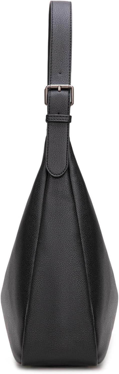imageMontana West Hobo Bag Purse for Women Slouchy Shoulder Handbags PursesBlack