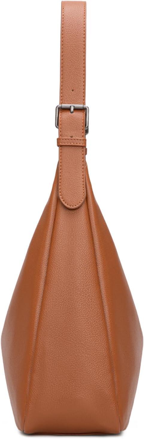 imageMontana West Hobo Bag Purse for Women Slouchy Shoulder Handbags PursesCognac Brown