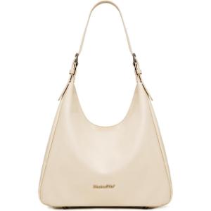 Montana West Hobo Bag Purse for Women Slouchy Shoulder Handbags Purses(Nude)