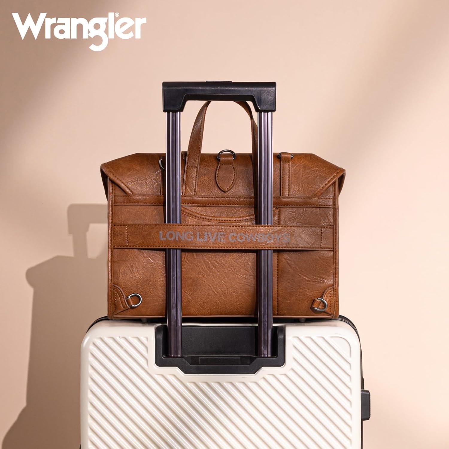 imageWrangler Laptop Bag for Women Messenger Bag Briefcase Computer Backpack Convertible Satchel BagBrown