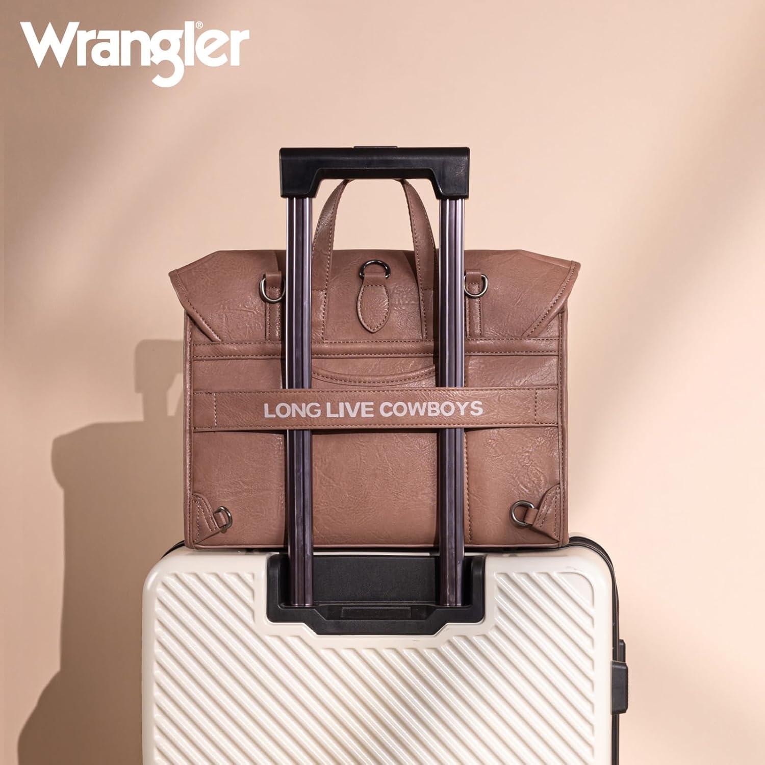 imageWrangler Laptop Bag for Women Messenger Bag Briefcase Computer Backpack Convertible Satchel BagDeep Pink