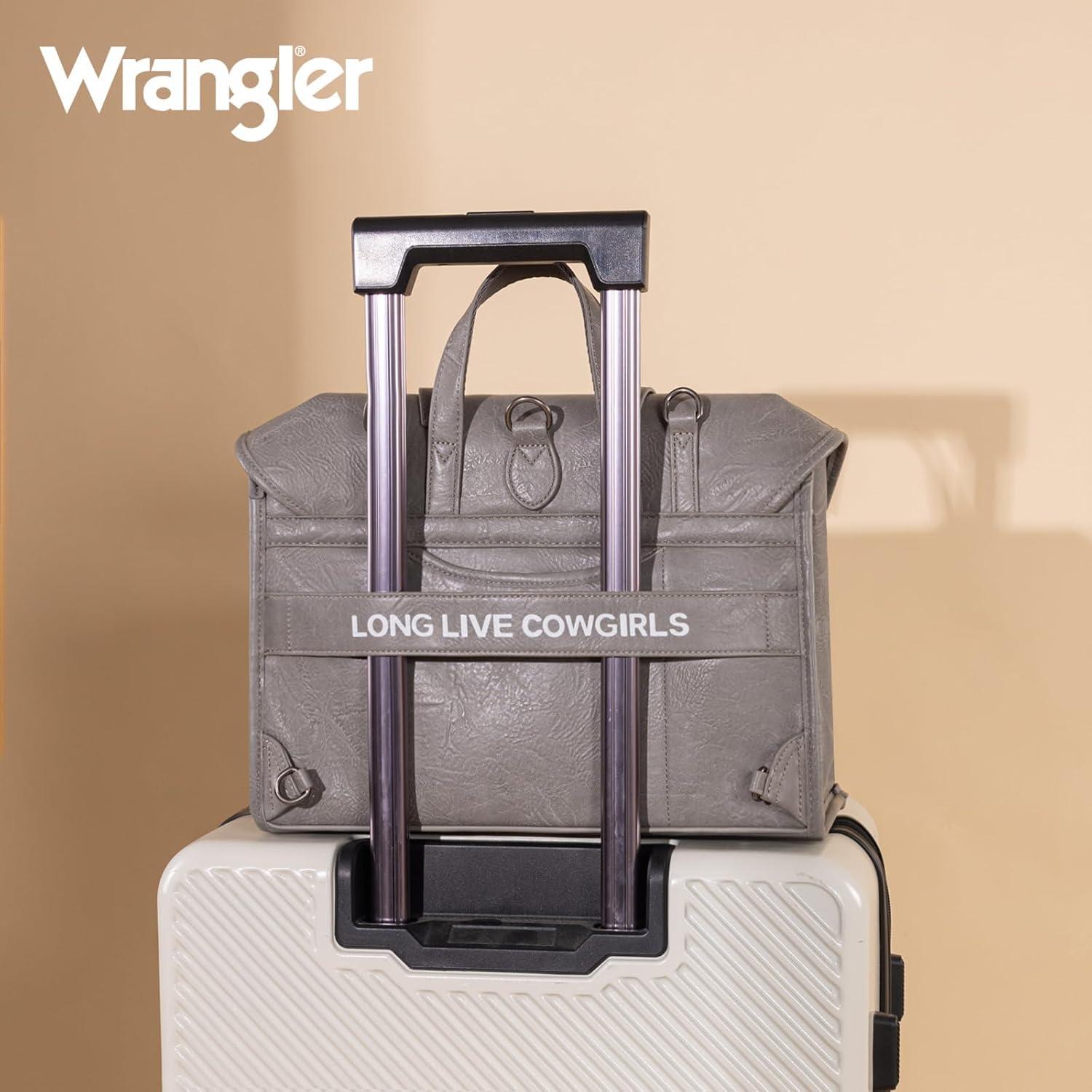imageWrangler Laptop Bag for Women Messenger Bag Briefcase Computer Backpack Convertible Satchel BagGrey