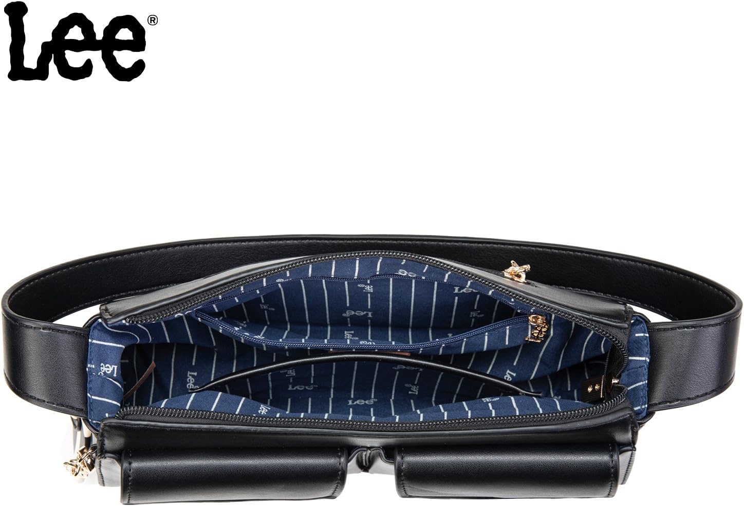 imageLee Shoulder Bag for Women Going Out Purse amp Handbags with Zipper Closure Trendy Top Handle for Casual Use Travel WorkBlack