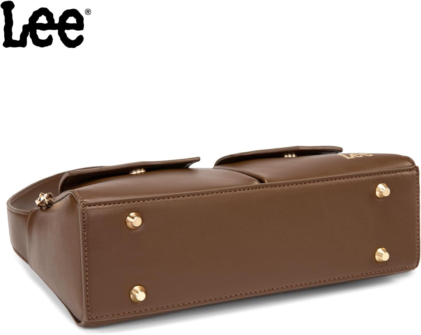 imageLee Shoulder Bag for Women Going Out Purse amp Handbags with Zipper Closure Trendy Top Handle for Casual Use Travel WorkCoffee