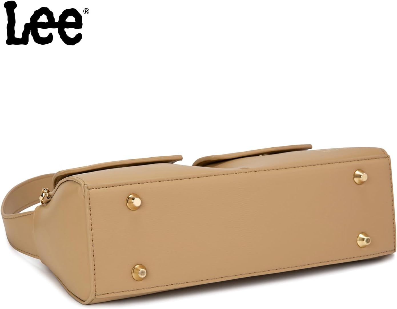 imageLee Shoulder Bag for Women Going Out Purse amp Handbags with Zipper Closure Trendy Top Handle for Casual Use Travel WorkTan