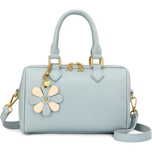 Lee Satchel Purses for Women, Small Top Handle Handbag, Convertible Crossbody Satchel(Jean)