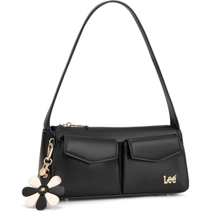 Lee Shoulder Bag for Women, Going Out Purse & Handbags with Zipper Closure, Trendy Top Handle for Casual Use, Travel, Work(Black)