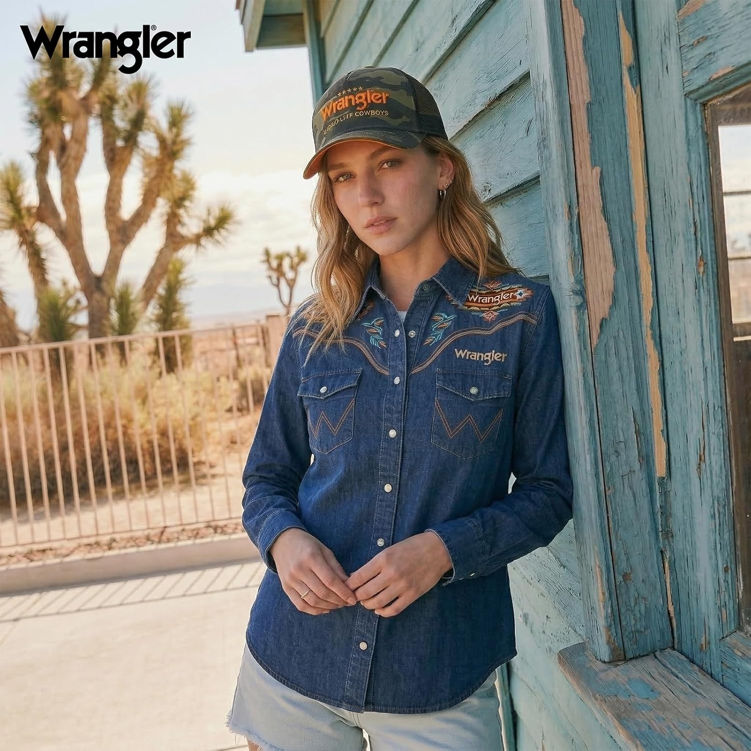image:imageMontana West X Wrangler Mens Trucker Hat 2Piece Set Breathable Mesh Baseball Cap Structured 7Panel Adjustable Snapback HatGreen1black