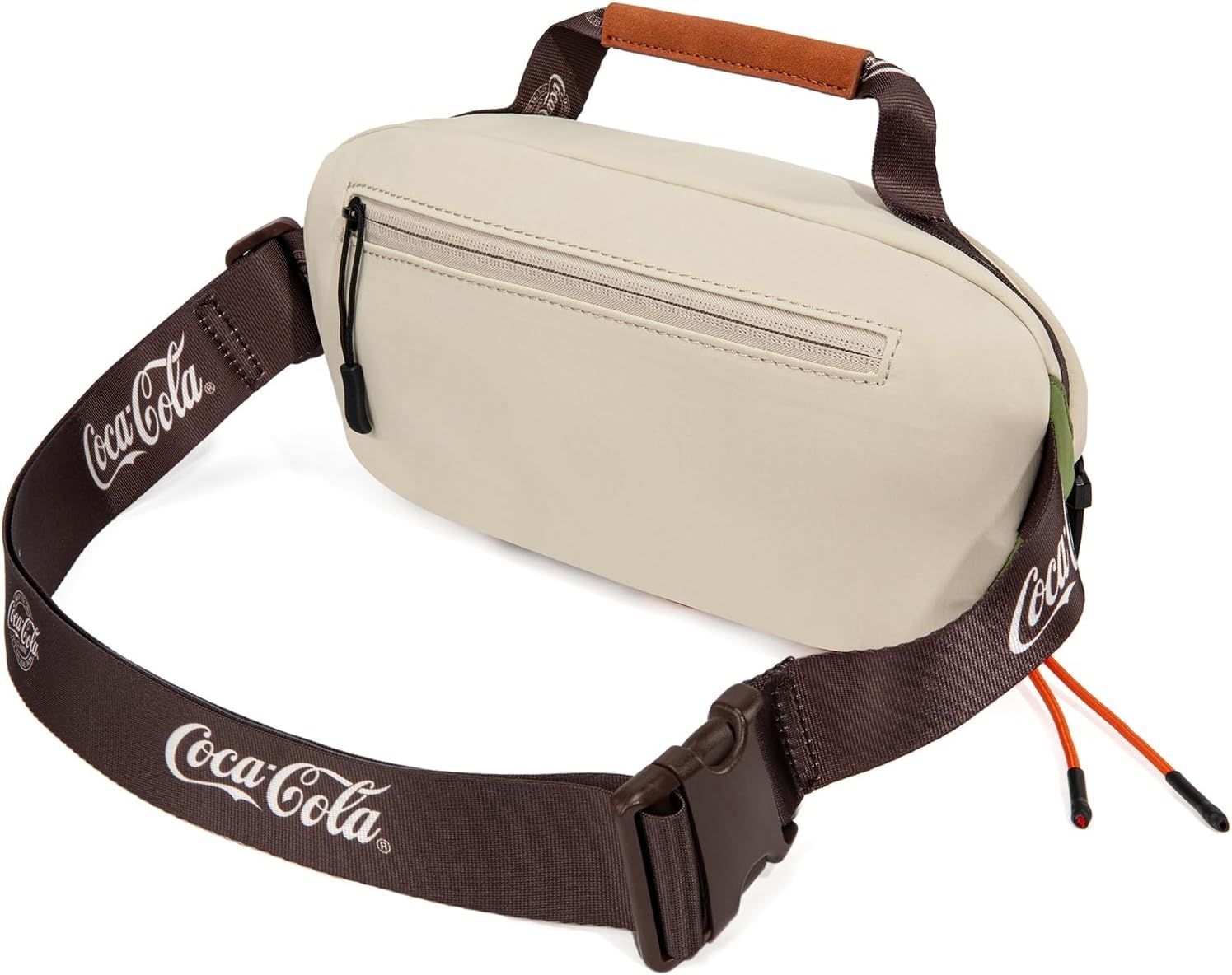 image:imageCocaCola Fanny Pack Water Resistant Crossbody Waist Bag with Adjustable StrapKhaki