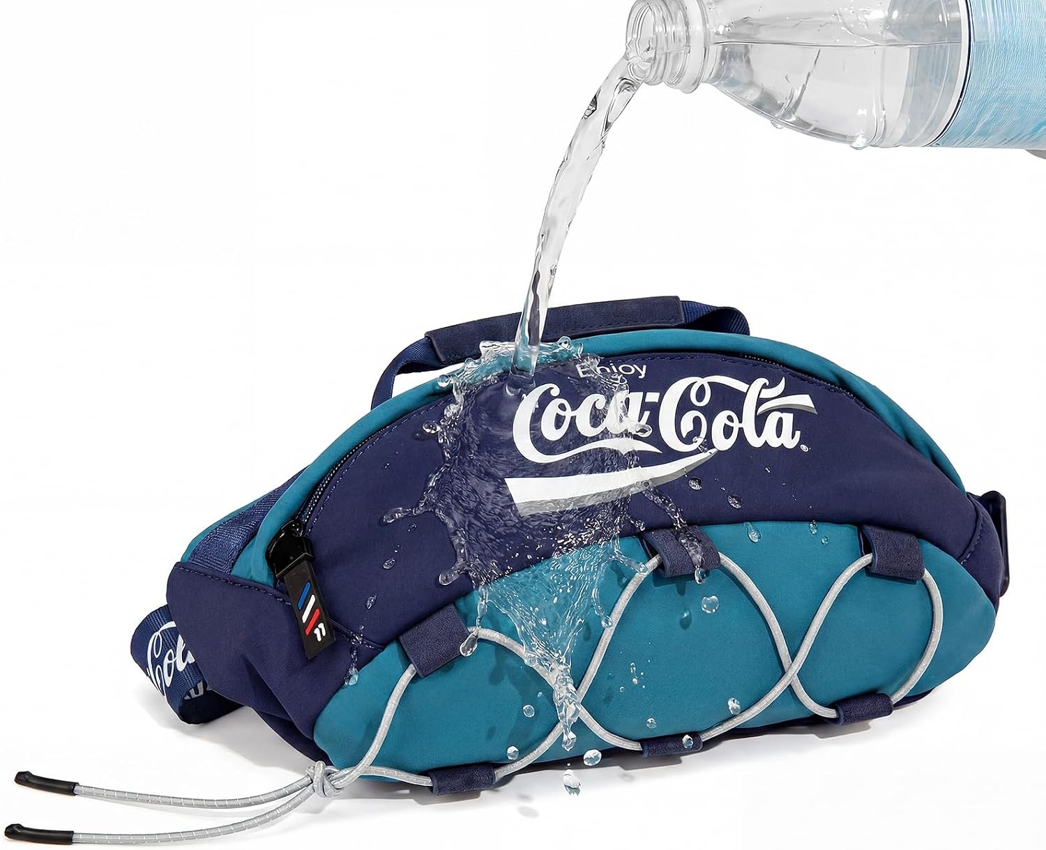 image:imageCocaCola Fanny Pack Water Resistant Crossbody Waist Bag with Adjustable StrapNavy