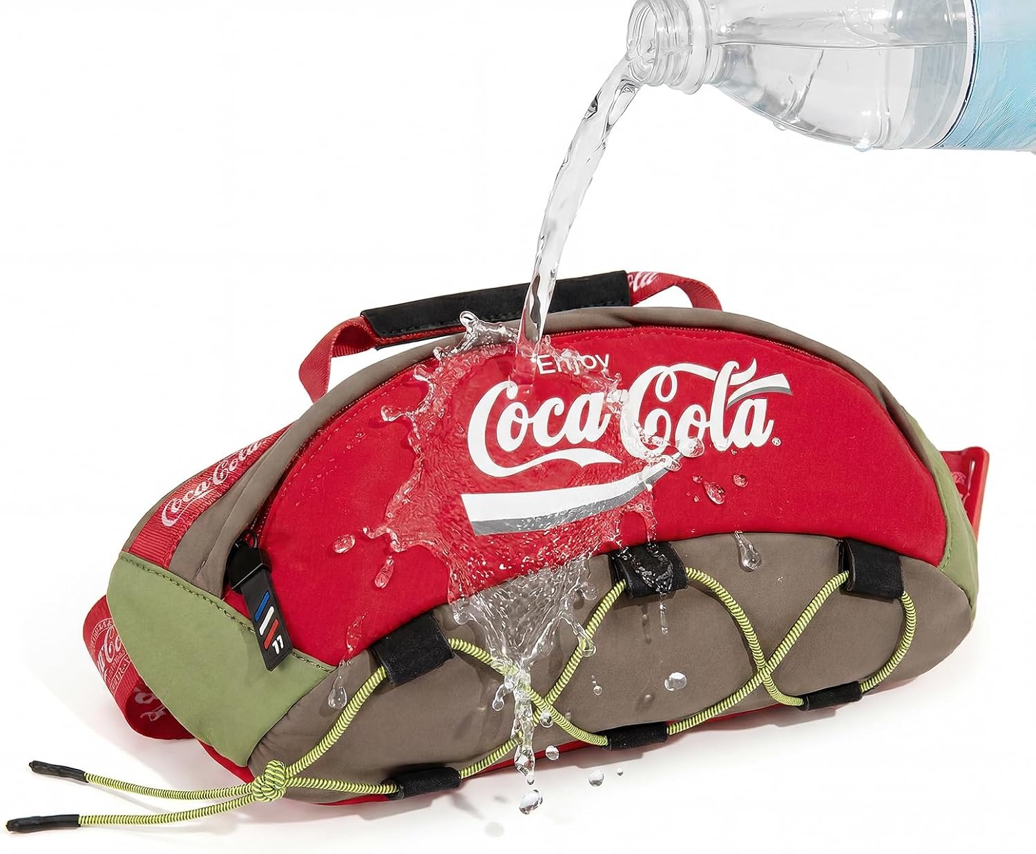 image:imageCocaCola Fanny Pack Water Resistant Crossbody Waist Bag with Adjustable StrapRed