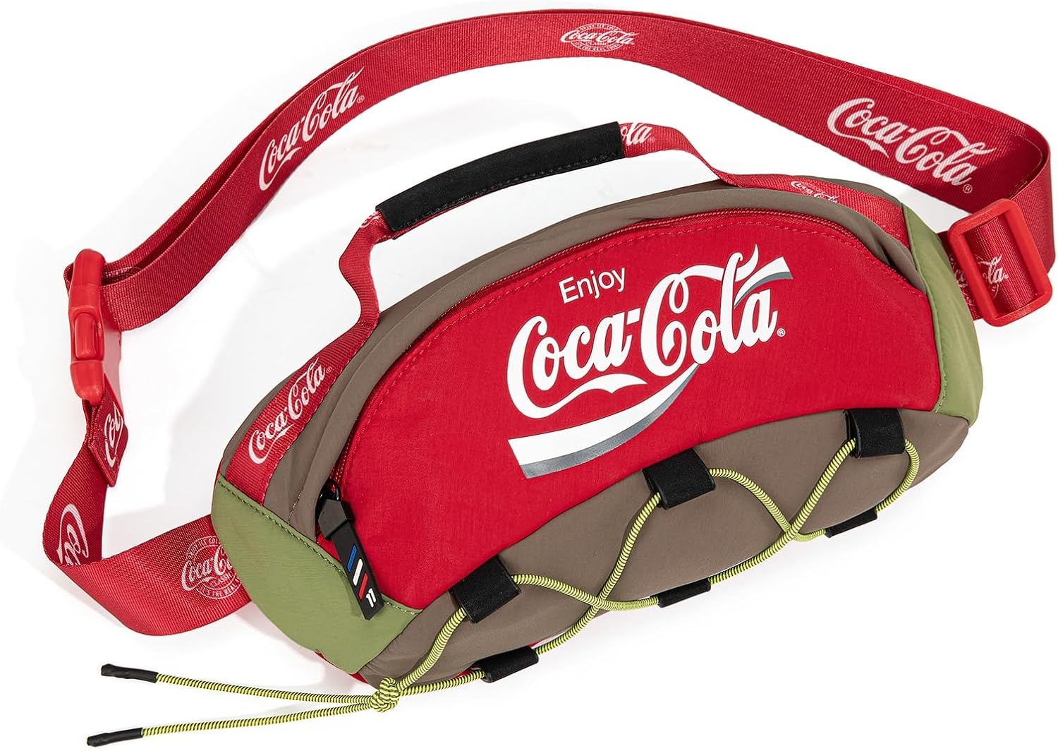 image:imageCocaCola Fanny Pack Water Resistant Crossbody Waist Bag with Adjustable StrapRed