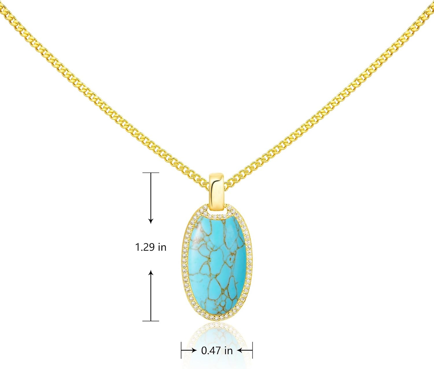 image:imageMontana West Wrangler Couture Turquoise Jewelry for Women Western Jewelry Pendant Necklace Cowgirl Vintage Western NecklaceOval Gold Bright Green