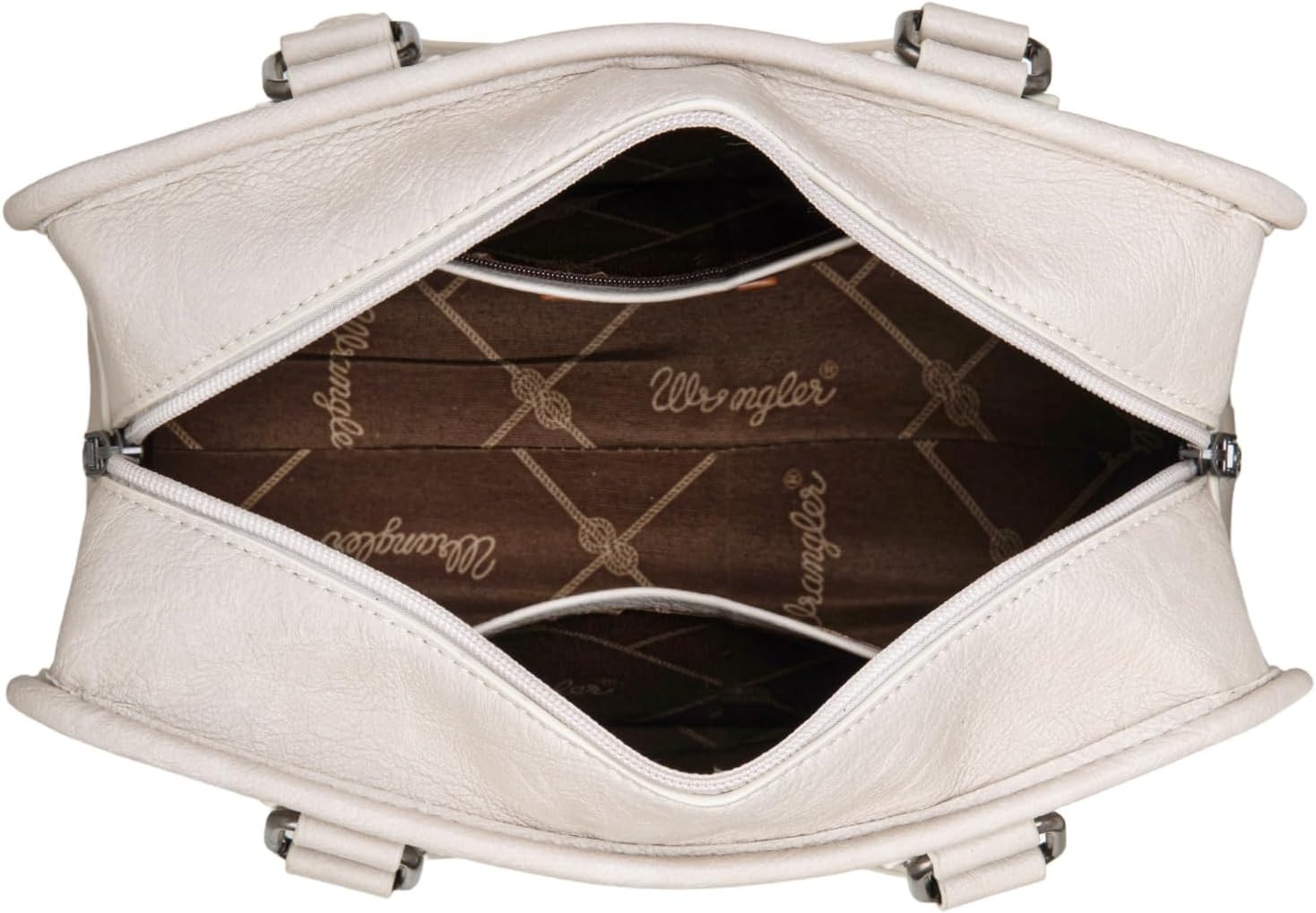 image:imageWrangler Tote Bag for Women Crossbody Purse Fringe Western Purse Vintage Top Handle HandbagsBeige