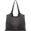 image:imageLee Denim Tote Bag for Women  Casual Denim Purse amp Hobo Shoulder Handbag for Work Travel ShoppingBlack