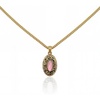 Round Gold Pink