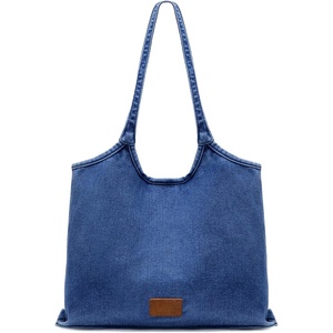Lee Denim Tote Bag for Women – Casual Denim Purse & Hobo Shoulder Handbag for Work, Travel, Shopping(Denim Blue)