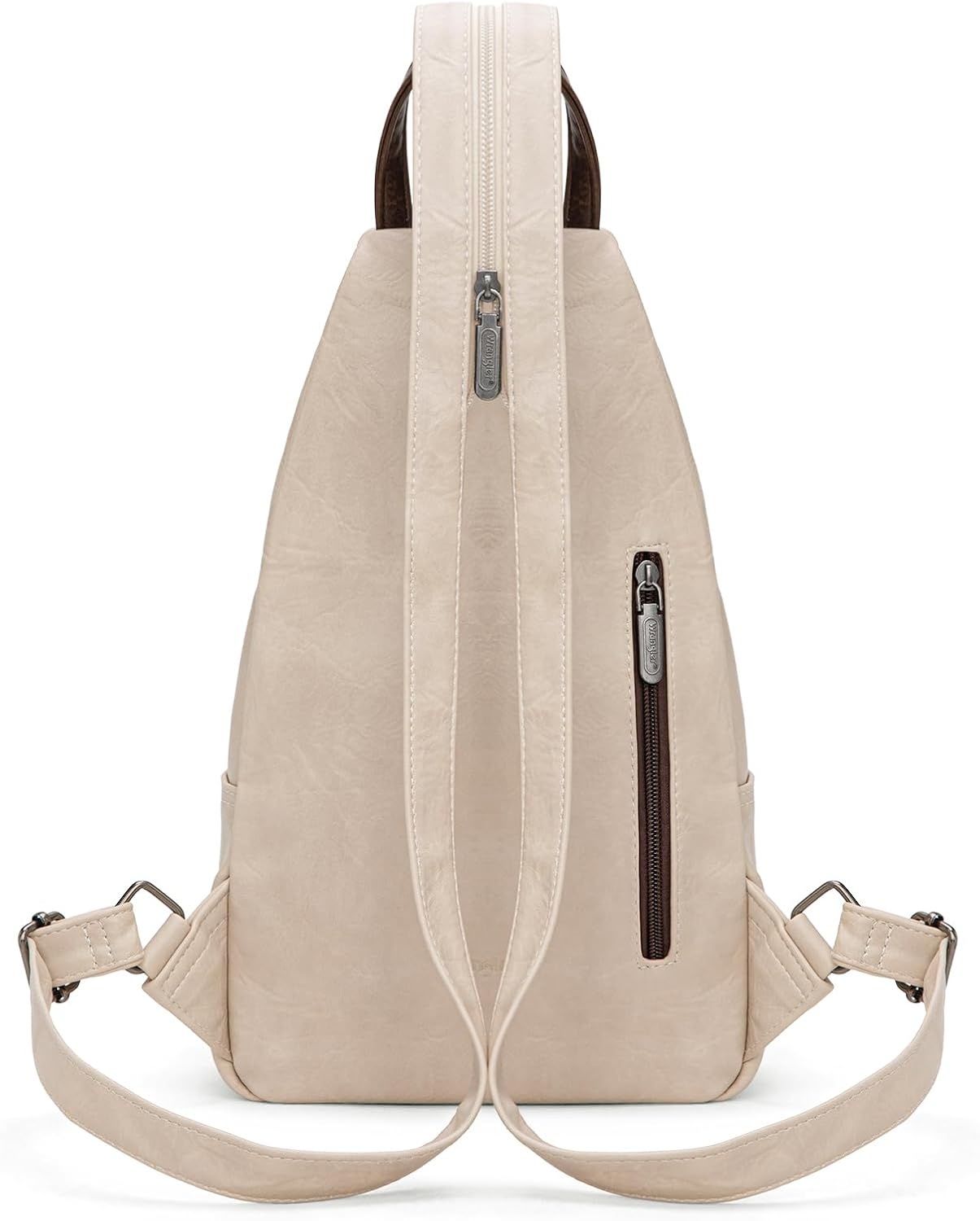 image:imageMontana West Wrangler Convertible Backpack for Women Vintage Shoulder Purses with Adjustable Sling Backpack StrapTancoffee