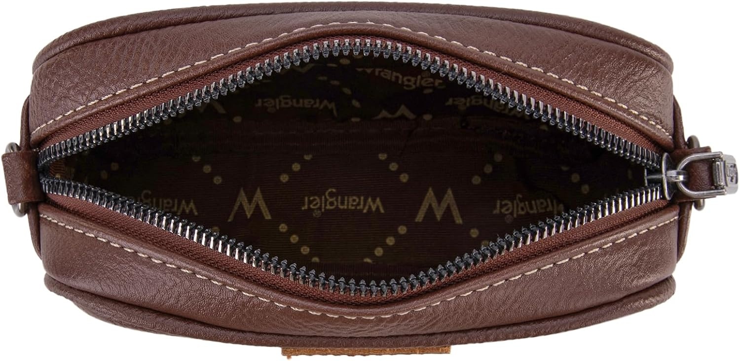 image:imageWrangler Crossbody Bags for Women Western Mini Purses with Guitar StrapCoffee
