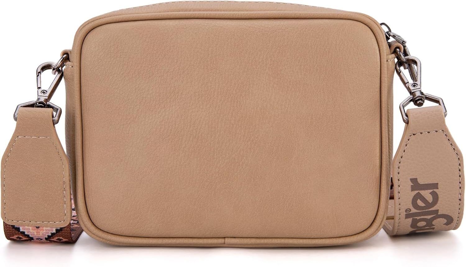 image:imageWrangler Crossbody Bags for Women Western Mini Purses with Guitar StrapKhaki With Dark Brown