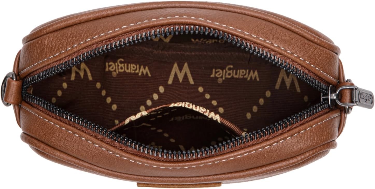 image:imageWrangler Crossbody Bags for Women Western Mini Purses with Guitar StrapZpure Brown
