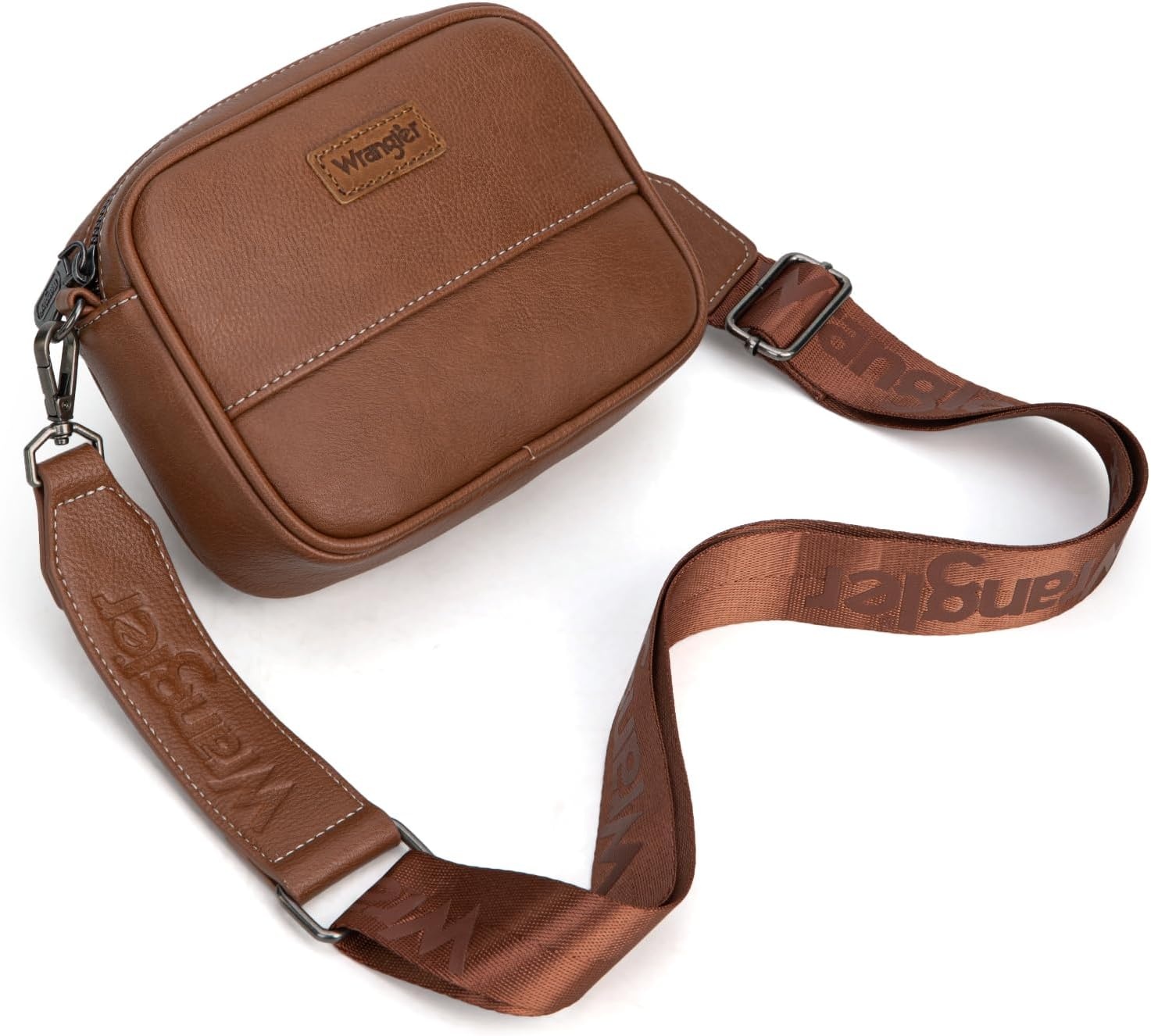 image:imageWrangler Crossbody Bags for Women Western Mini Purses with Guitar StrapZpure Brown