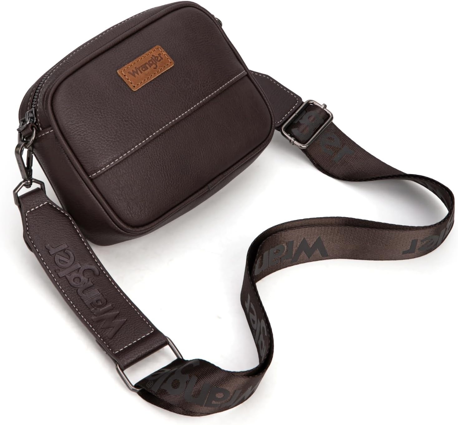 image:imageWrangler Crossbody Bags for Women Western Mini Purses with Guitar StrapZpure Coffee
