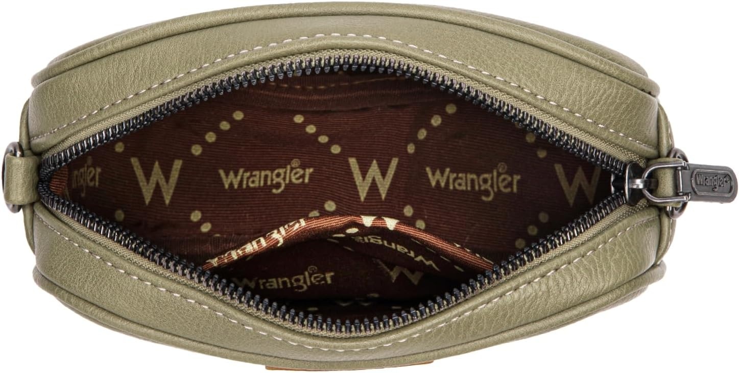 image:imageWrangler Crossbody Bags for Women Western Mini Purses with Guitar StrapZpure Green