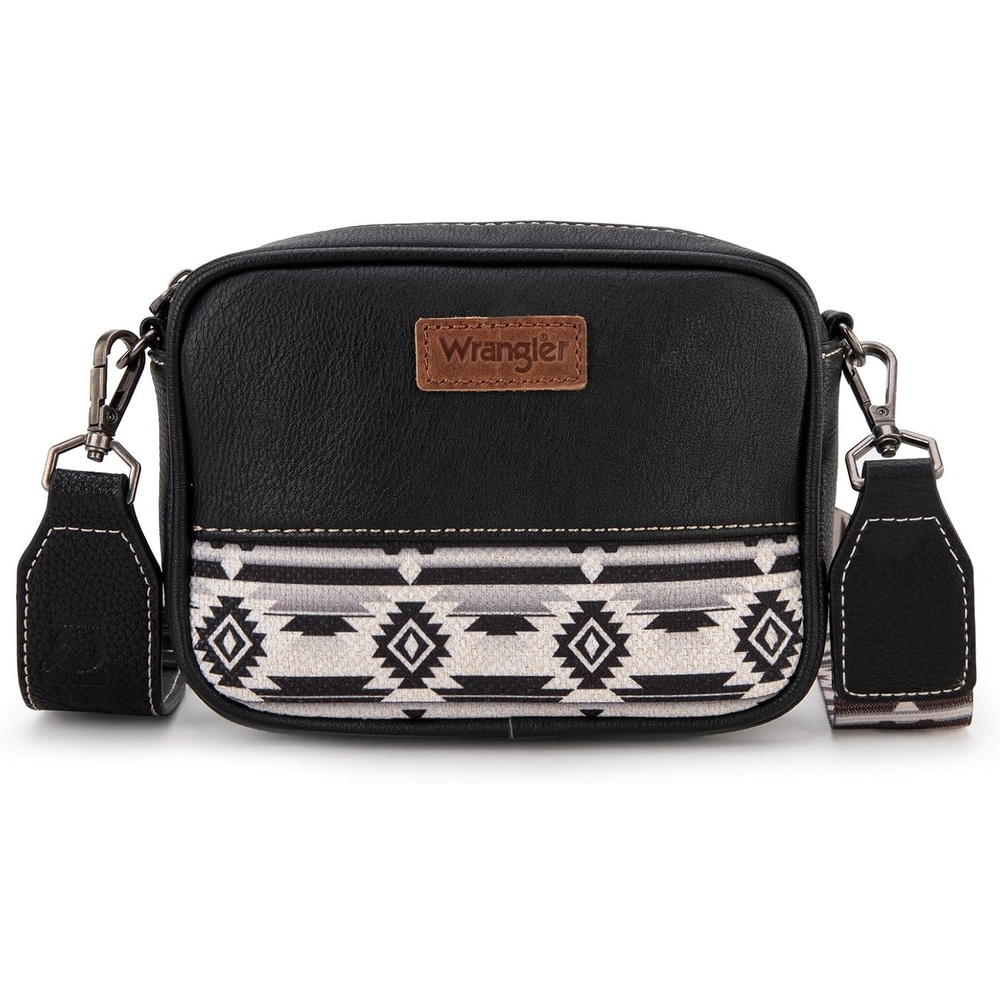 image:imageWrangler Crossbody Bags for Women Western Mini Purses with Guitar StrapBlack