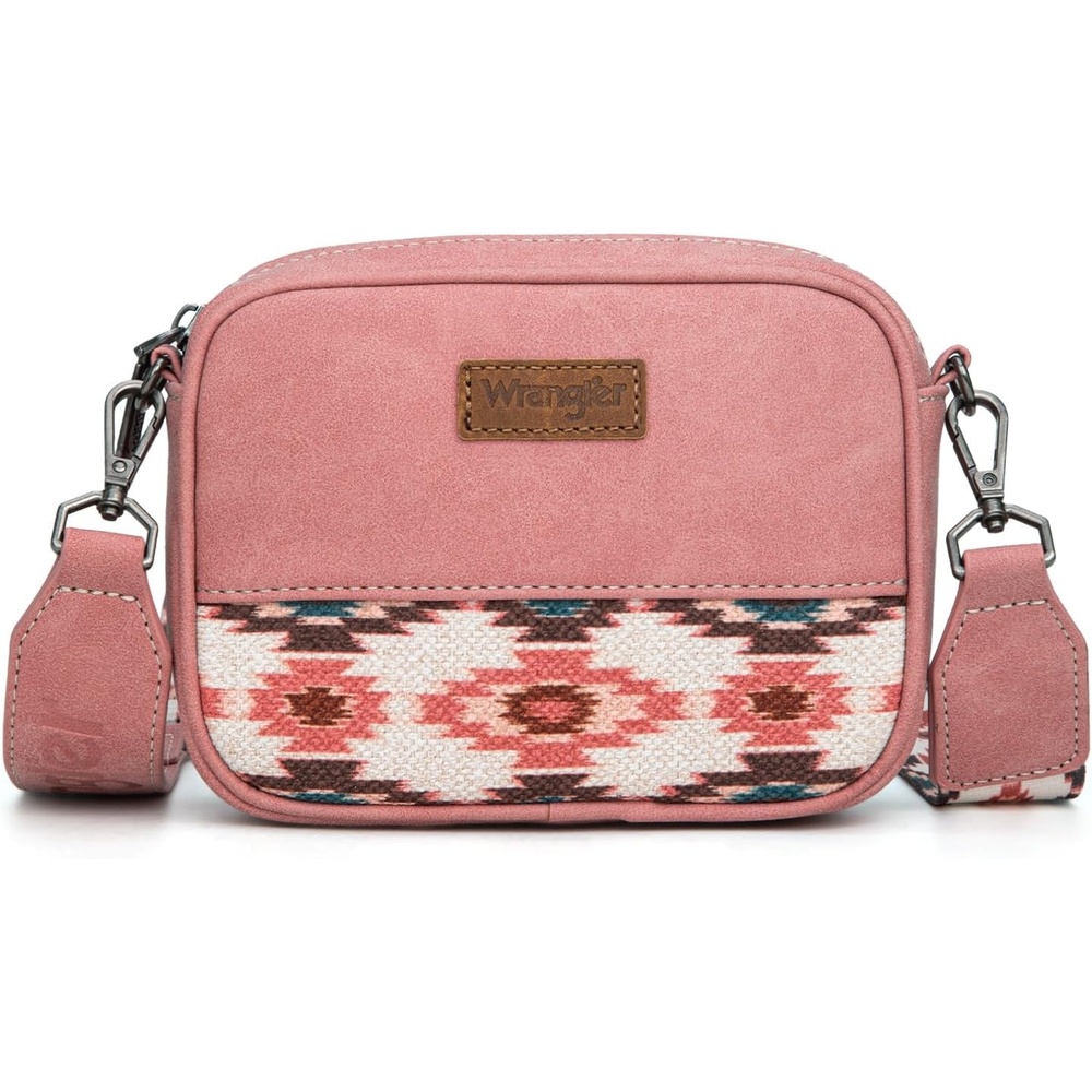 image:imageWrangler Crossbody Bags for Women Western Mini Purses with Guitar StrapHot Pink With With