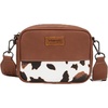 Brown With Cow Print