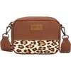 Brown With Leopard Print