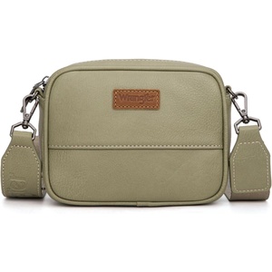 Wrangler Crossbody Bags for Women Western Mini Purses with Guitar Strap(Z-pure Green)