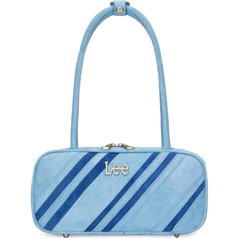 image:imageLee Shoulder Bags for Women Purses and Handbags Flocked Tophandle PurseBlue
