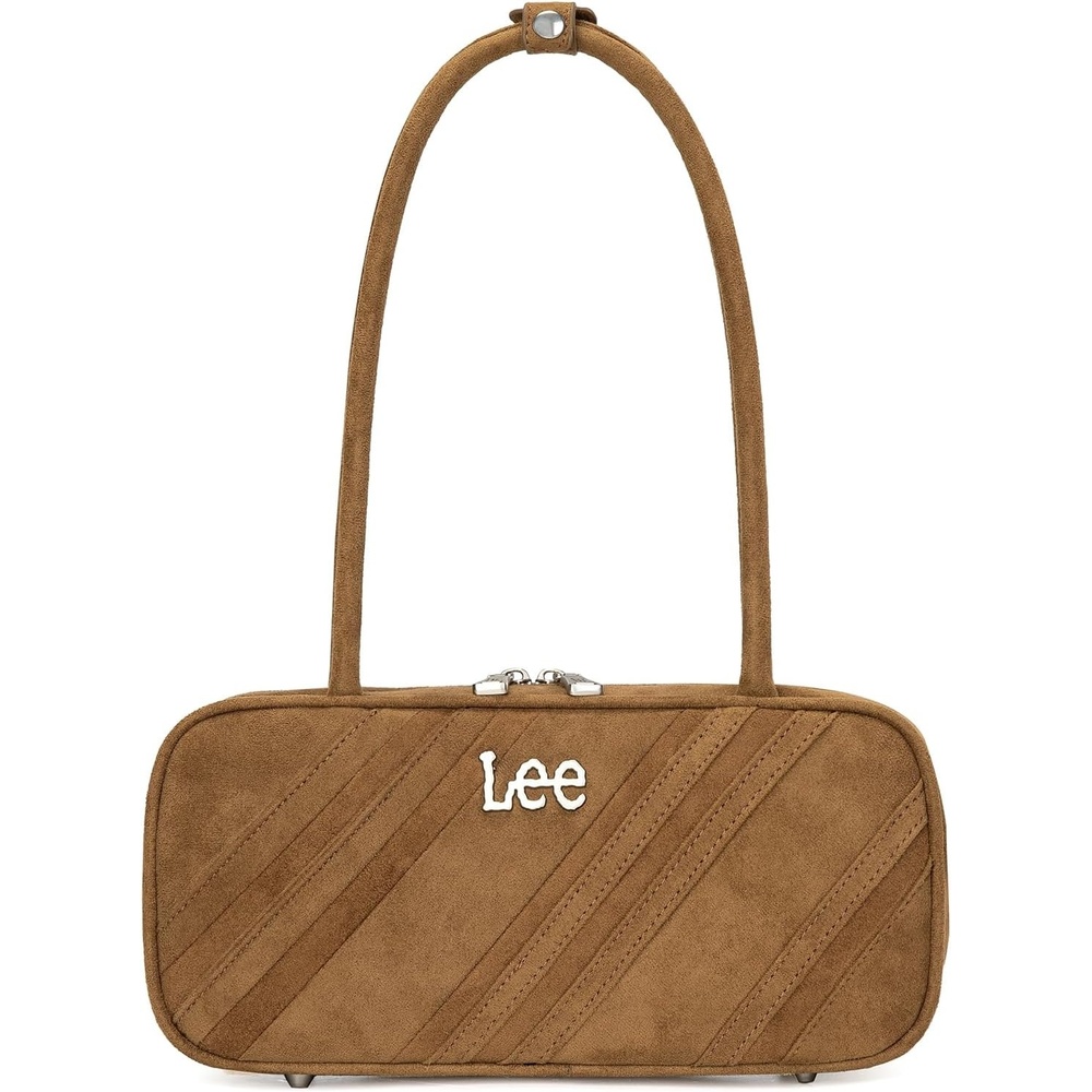 image:imageLee Shoulder Bags for Women Purses and Handbags Flocked Tophandle PurseBrown