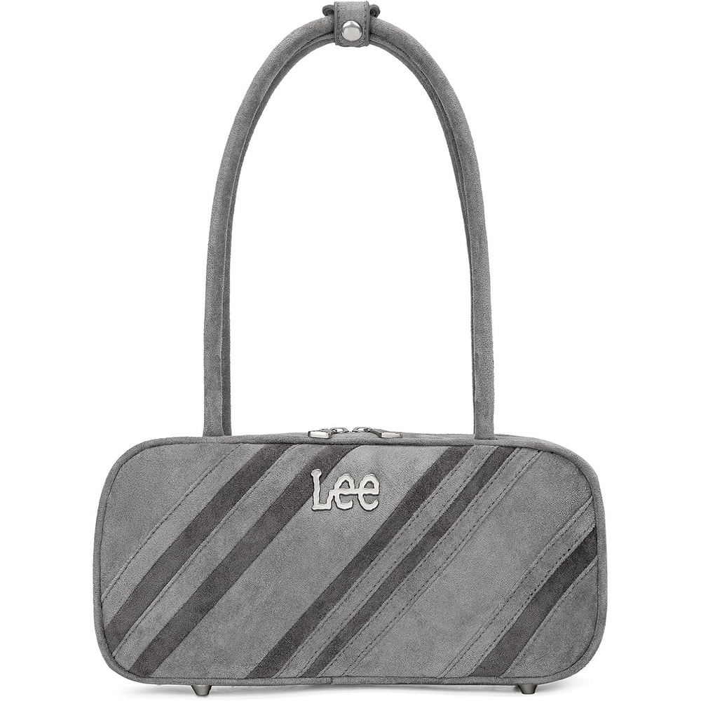 image:imageLee Shoulder Bags for Women Purses and Handbags Flocked Tophandle PurseGrey