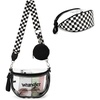 Checkered-black